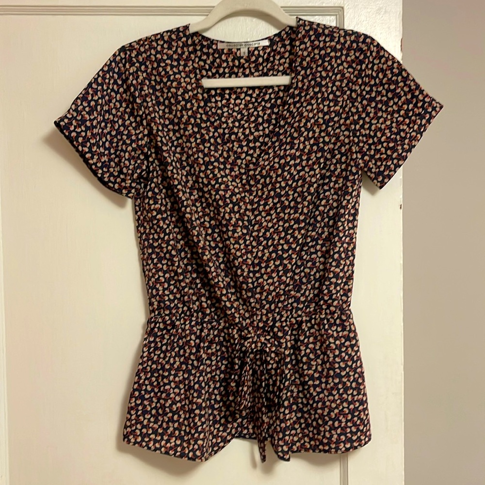 Patterned Blouse .
